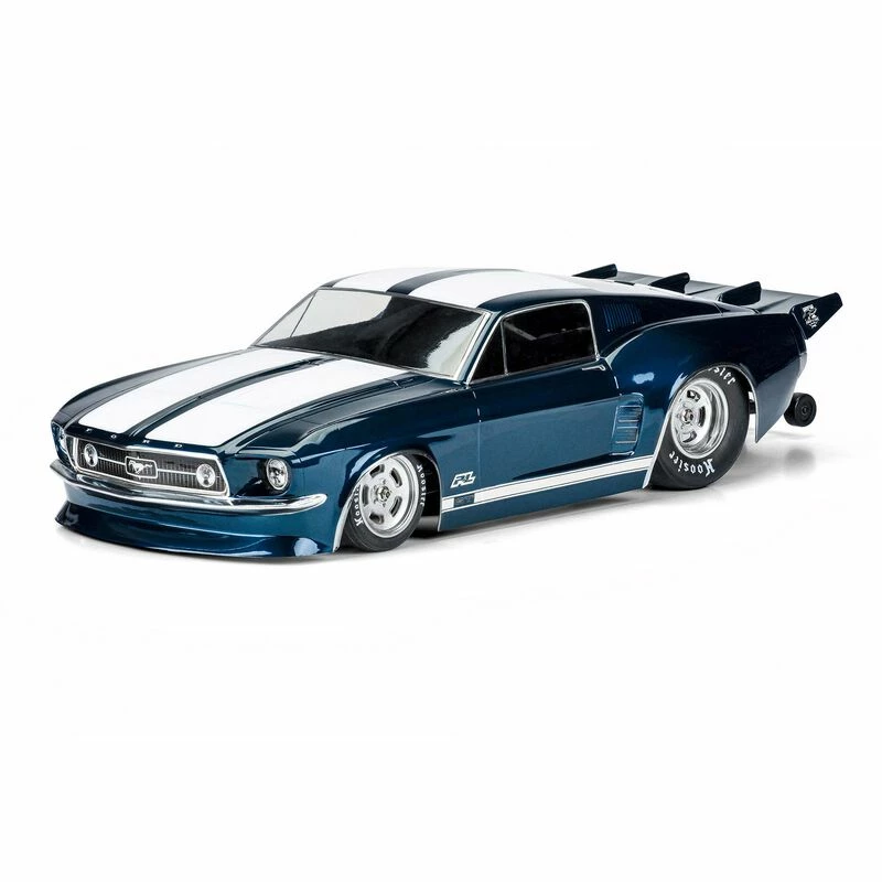 Pro-Line Racing 1/10 1967 Ford Mustang Clear Body: Drag Car for Bodies - Image 3