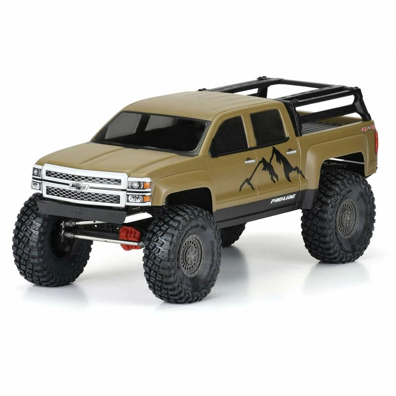 Pro-Line Racing 1/10 2015 Chevrolet Silverado Clear Body 13.9" WB for Bodies - Image 3