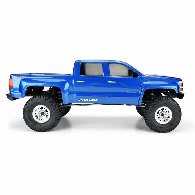 Pro-Line Racing 1/10 2015 Chevrolet Silverado Clear Body 13.9" WB for Bodies - Image 6