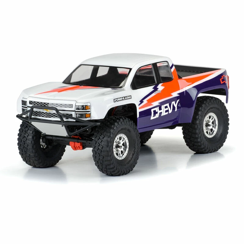 Pro-Line Racing 1/10 2015 Chevy Silverado Pre-Runner Clear Body 12.3" WB Crawlers for Bodies - Image 3