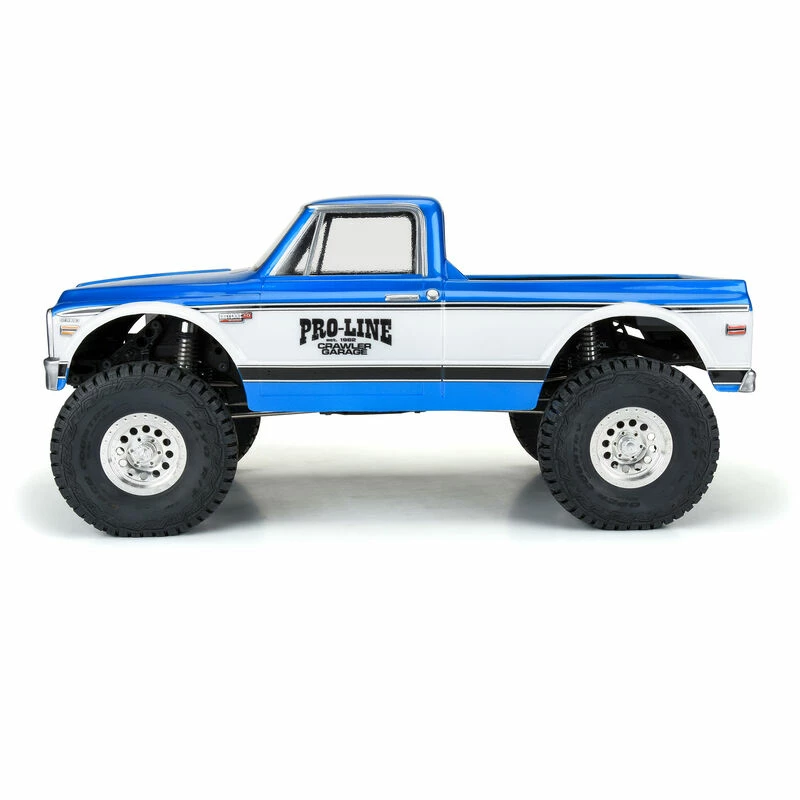 Pro-Line Racing 1/10 1972 Chevy K-10 Clear Body 12.3" Wheelbase Crawlers for Bodies - Image 4