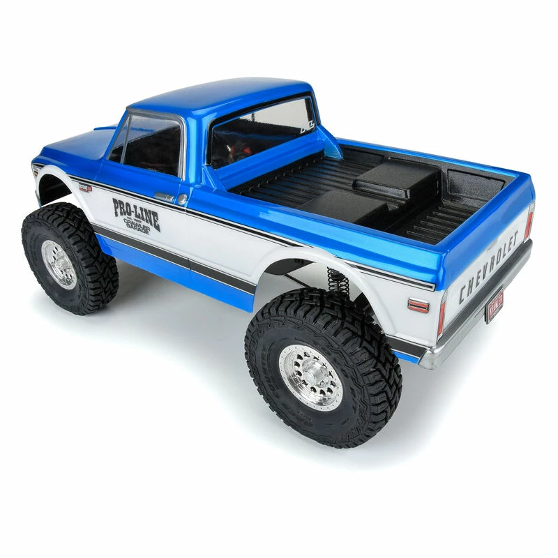 Pro-Line Racing 1/10 1972 Chevy K-10 Clear Body 12.3" Wheelbase Crawlers for Bodies - Image 5