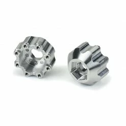 Pro-Line Racing 1/8 8x32 to 17mm 1/2" Offset Aluminum Hex Adapters for Parts