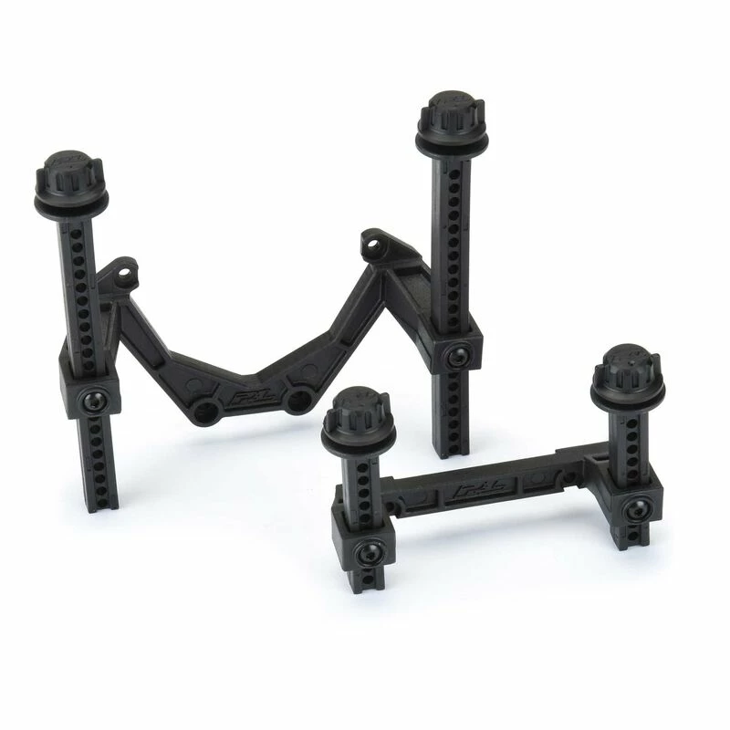 Pro-Line Racing 1/10 Extended Front/Rear Body Mounts: Rustler 4x4 for Parts