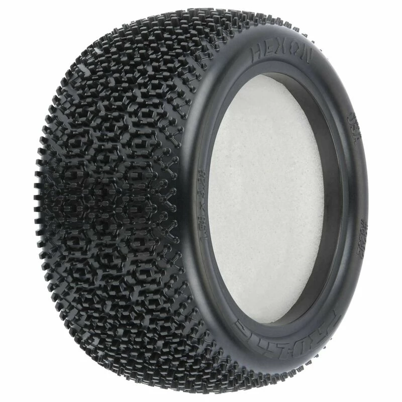 Pro-Line Racing 1/10 Hexon Z3 Rear 2.2" Carpet Buggy Tires (2) for Tires & Wheels