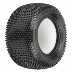 Pro-Line Racing 1/10 Hole Shot T 2.0 M3 F/R 2.2" Off-Road Stadium Truck Tires (2) for Tires & Wheels