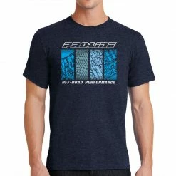 Pro-Line Racing Pro-Line Quarter Tread Navy T-Shirt - XL for Parts