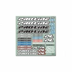 Pro-Line Racing Pro-Line Team Decal B&W for Parts